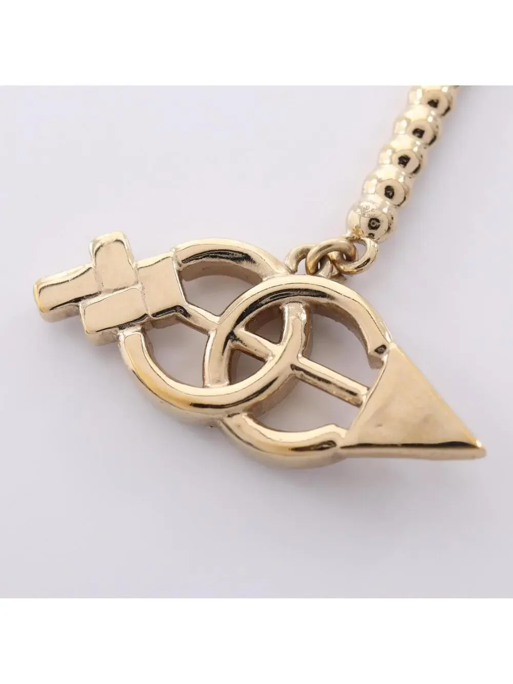 Chanel Cc Logo Earrings Metal #357811C12B